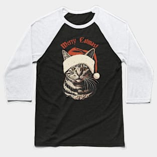 Merry Catmas! Baseball T-Shirt